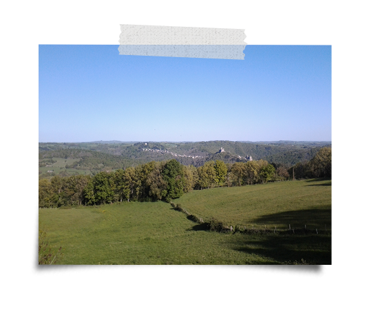 vue sur la ferme